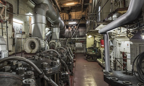 ship machine room